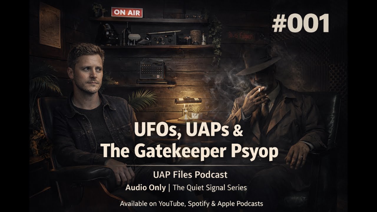 UFOs, UAPs and the Gatekeeper Psyop | UAP Files Podcast | The Quiet Signal Series #1