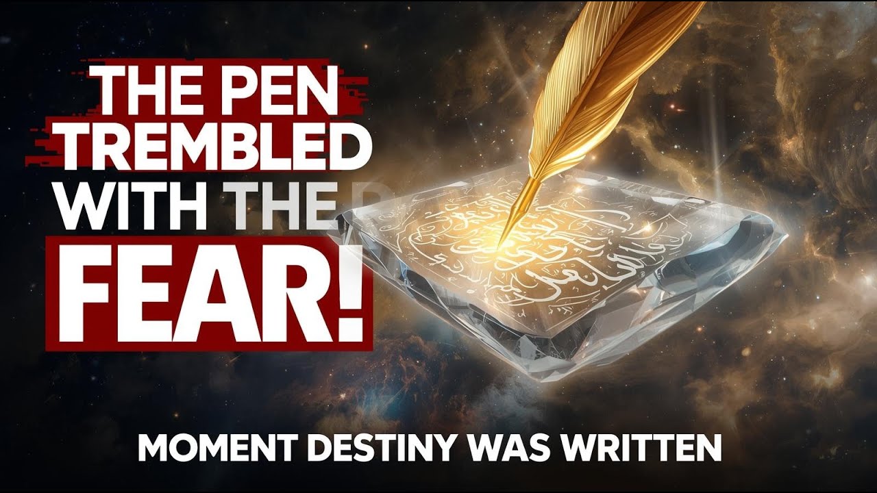 Why Did the Pen Tremble While Writing Destiny? | Shocking Truth from Quran & Hadith