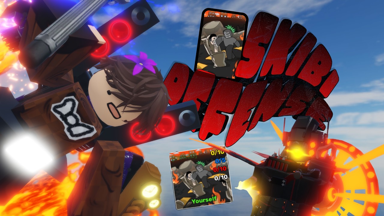 〔 Skibi Defense 〕СМОТРЮ В ЗЕРКАЛО
