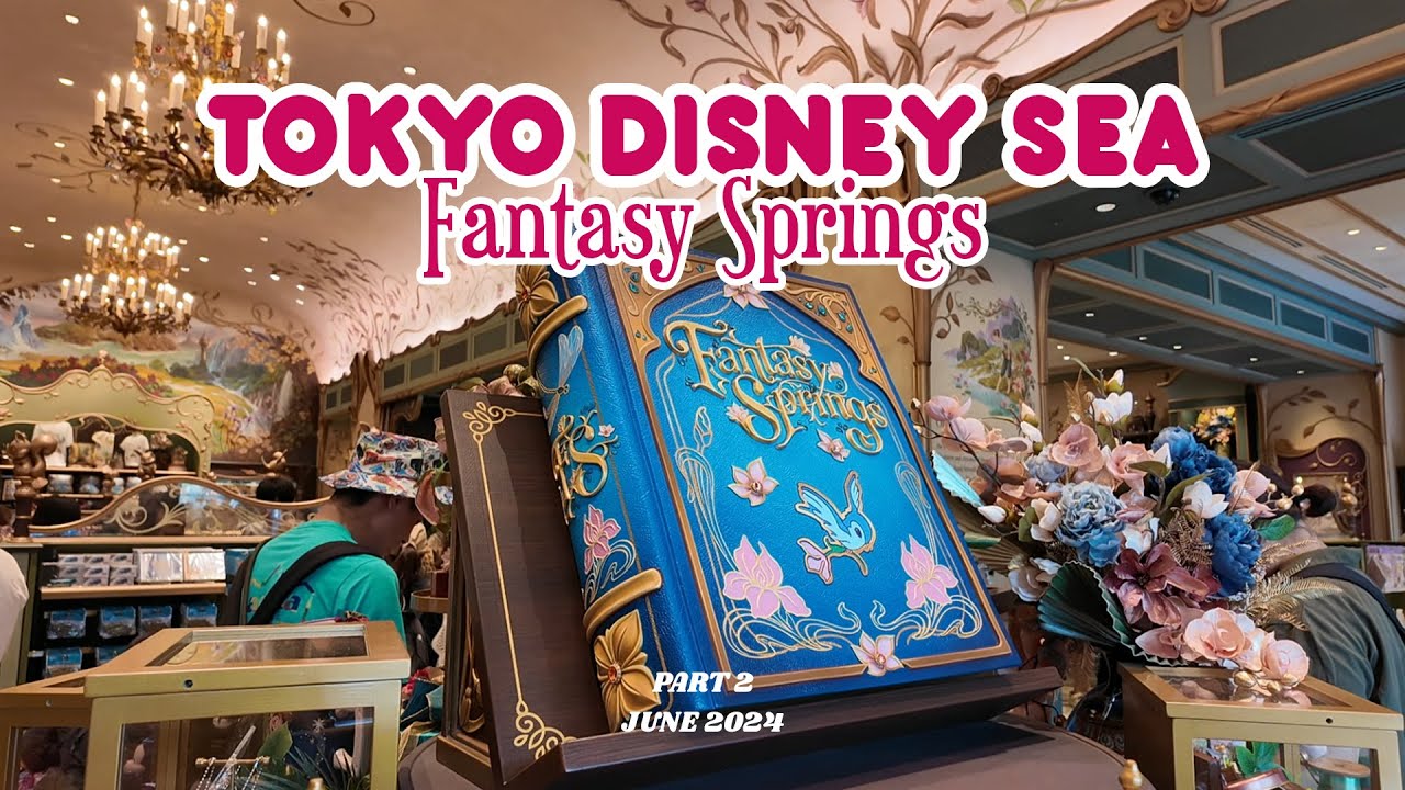 Japan Vlog: Tokyo Disney Sea (Fantasy Springs Gifts Shopping)