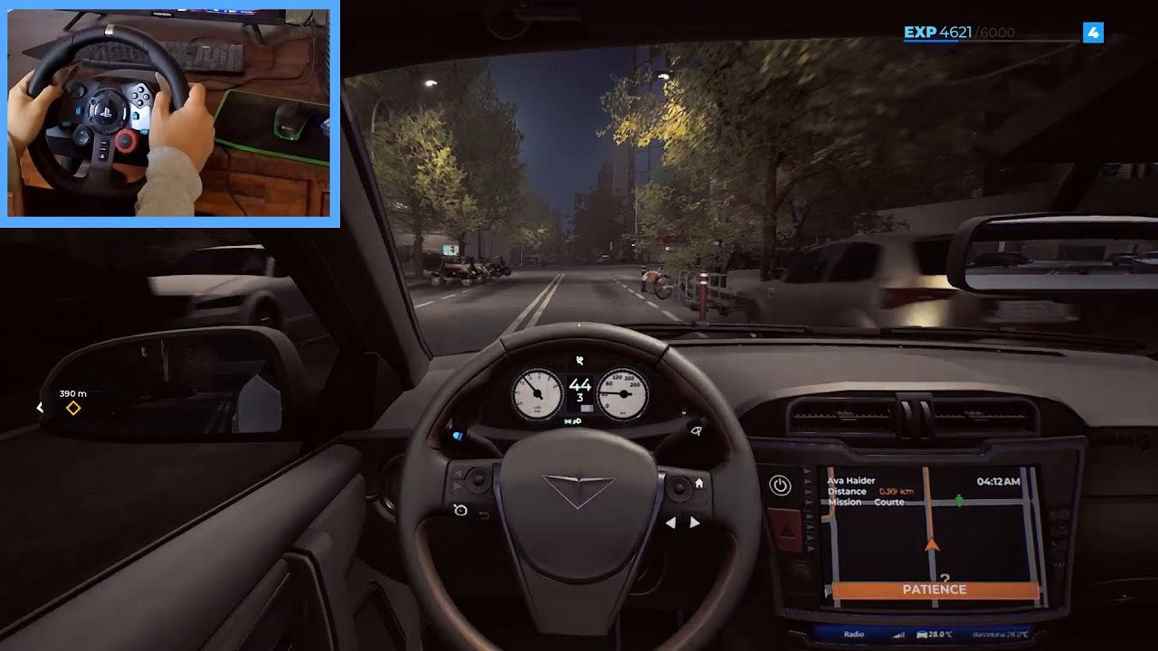 TAXI LIFE : A City Driving Simulator I Logitech G29 gameplay