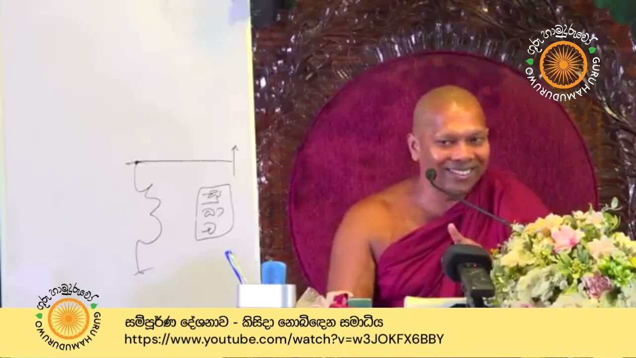 2024 දේශනා  - 37. කිසිදා නොබිඳෙන සමාධිය | ගුරු හාමුදුරුවෝ