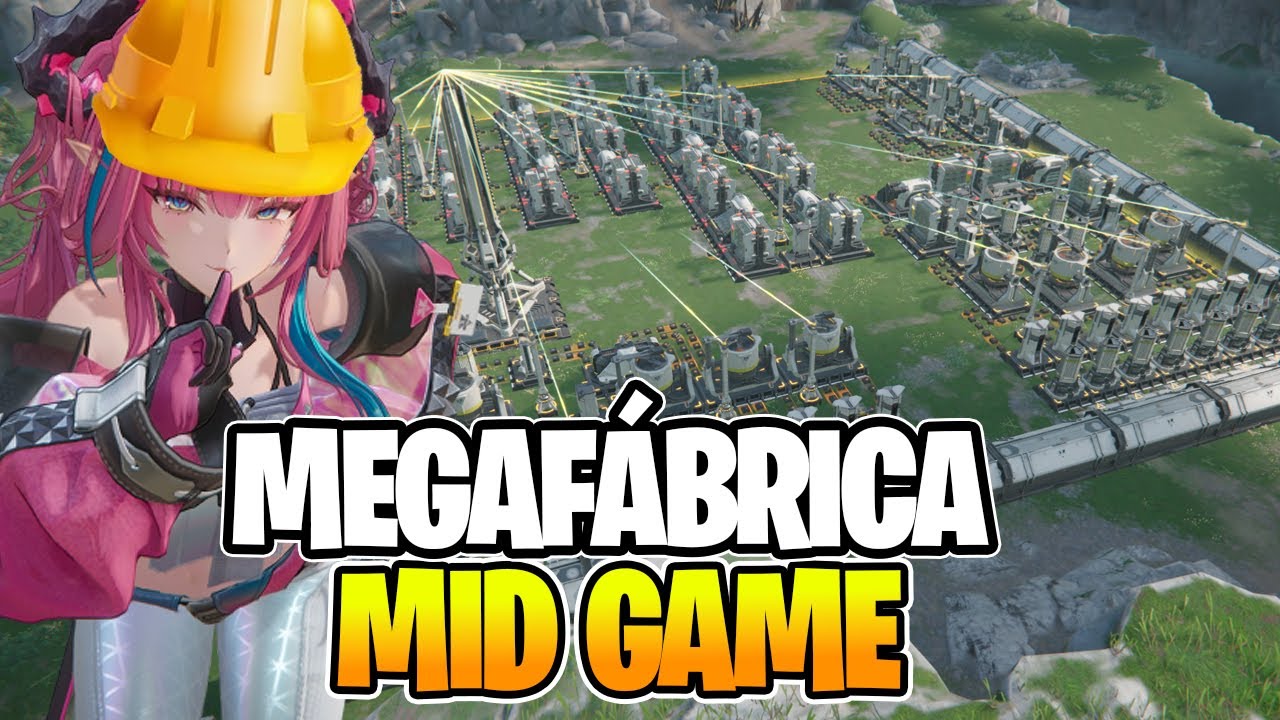 MEGAFÁBRICA no MID GAME ⚙️ Produção Ideal + Projetos para Copiar - Arknights Endfield