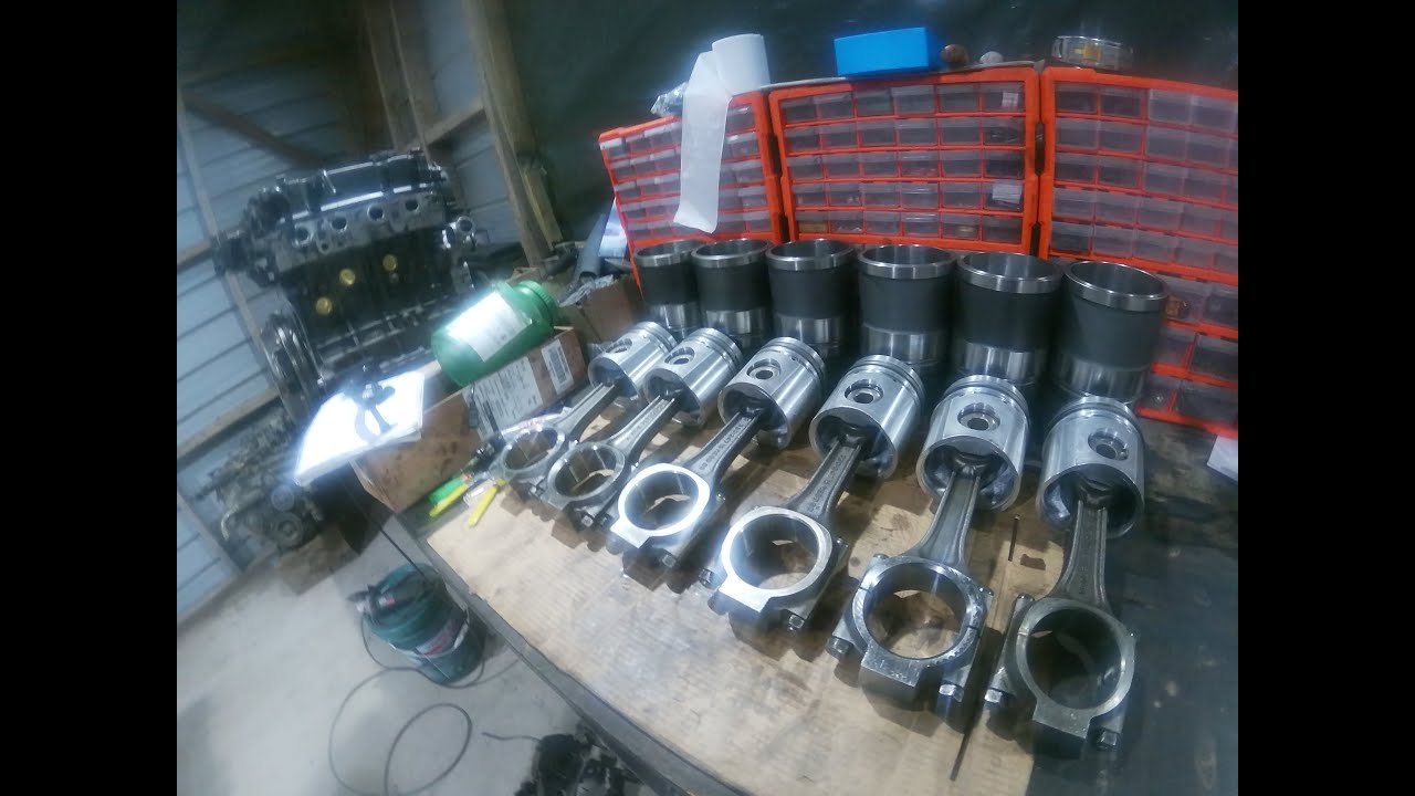Ajuste de motor Cummins 6CT (parte 1)