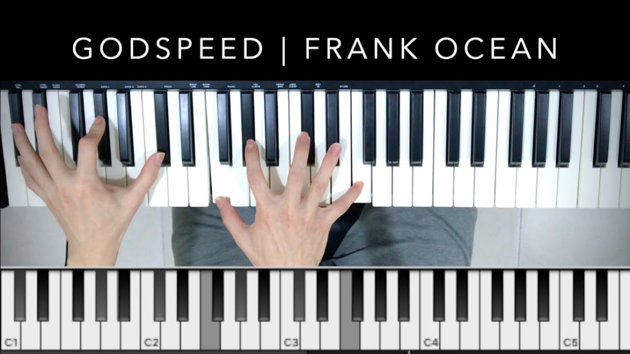 Godspeed | Frank Ocean | Piano Tutorial (Part 1)
