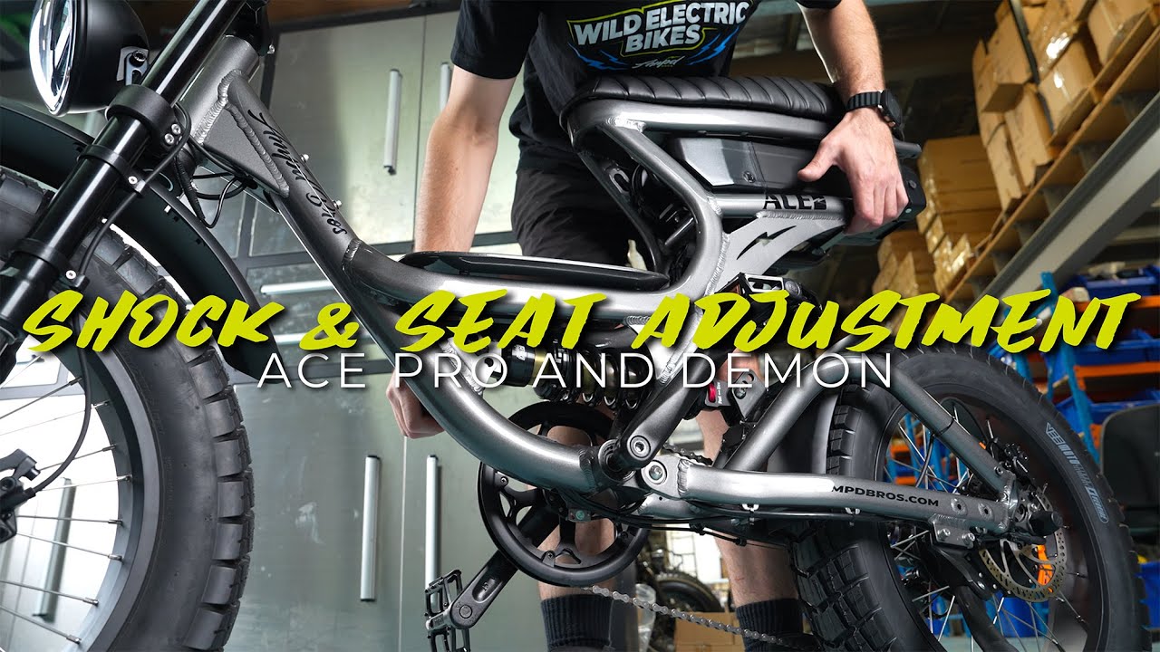 Ace Pro & Demon - Shock Suspension & Seat Adjustment