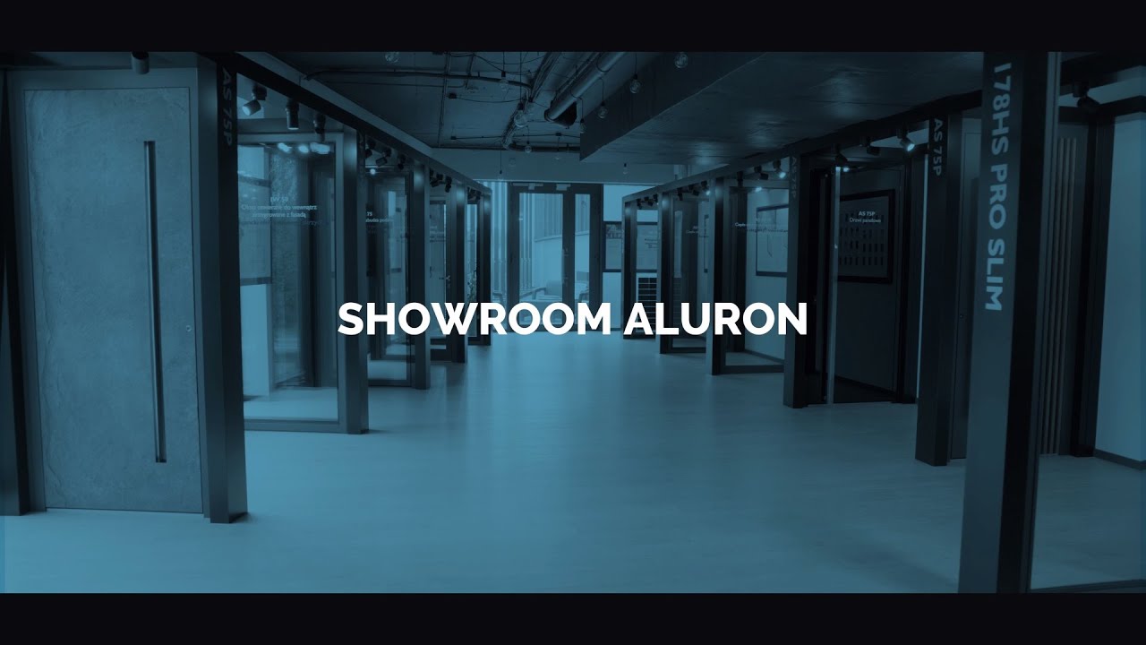 Wirtualna wycieczka po showroomie Aluronu w Warszawie