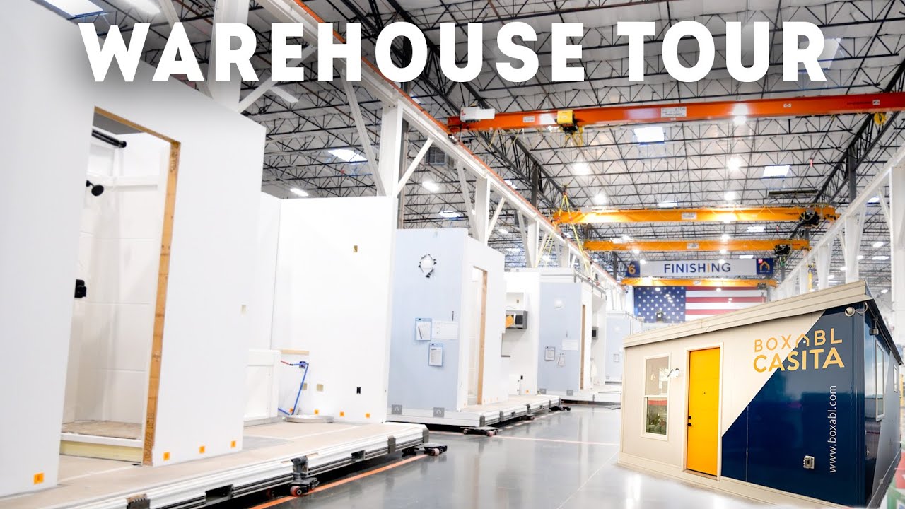 Boxabl Warehouse - Affordable Tiny Homes on the Horizon