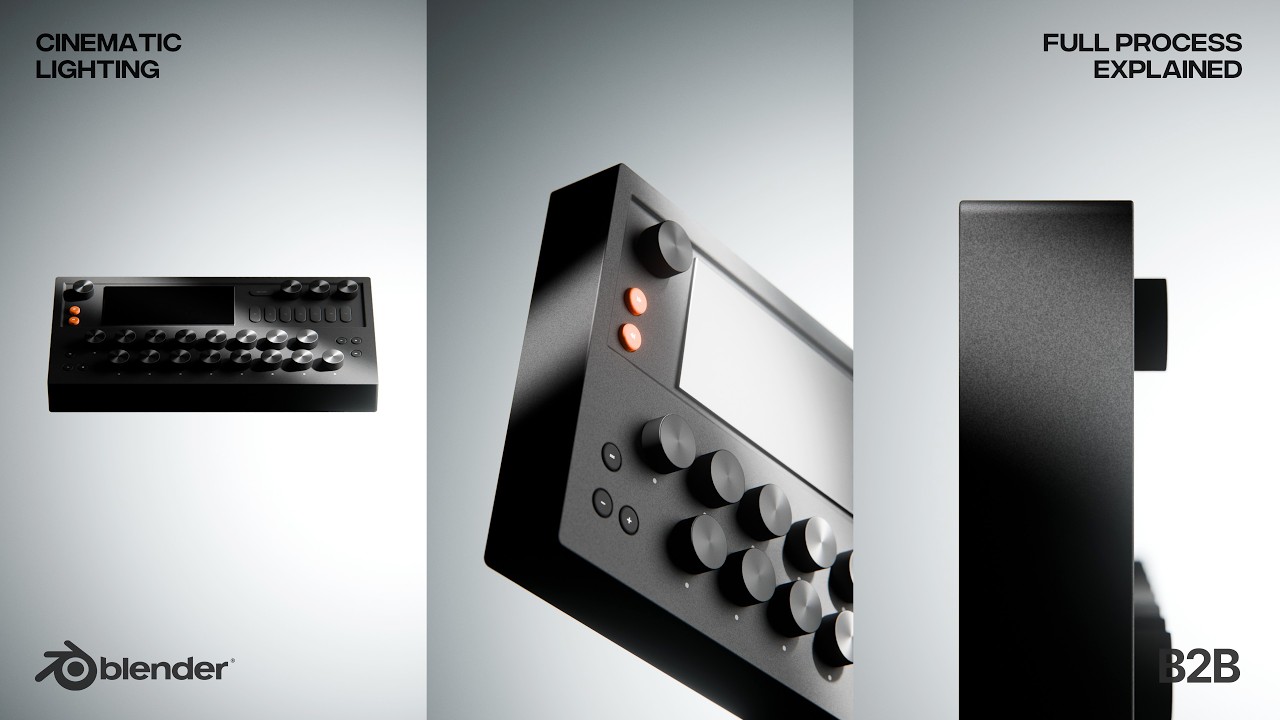 Учебное пособие по освещению объектов в Blender (кинематографическая настройка)