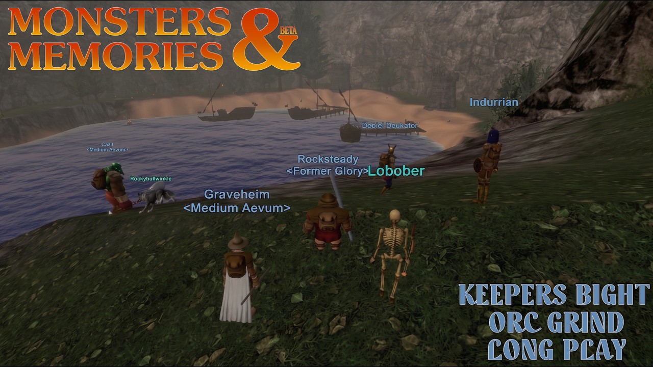 Monsters & Memories Beta | Чародей 21+ уровня | Пещерные орки | Keepers Bight с The Boyz