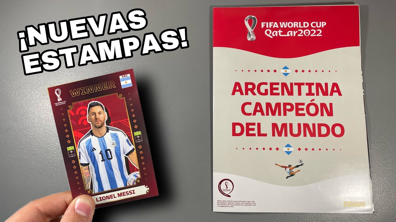 ¡ABRIENDO EL NUEVO POSTER DE ARGENTINA CAMPEÓN DEL MUNDO!