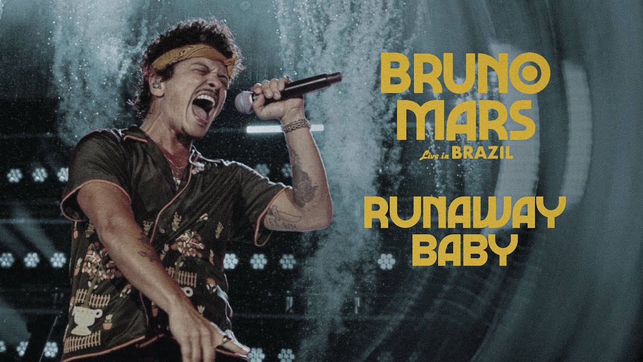 Bruno Mars - Runaway Baby | Live in Brazil 2024 (Studio Version)