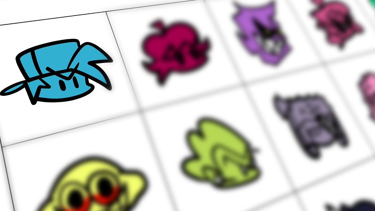 How To Draw Friday Night Funkin Icons