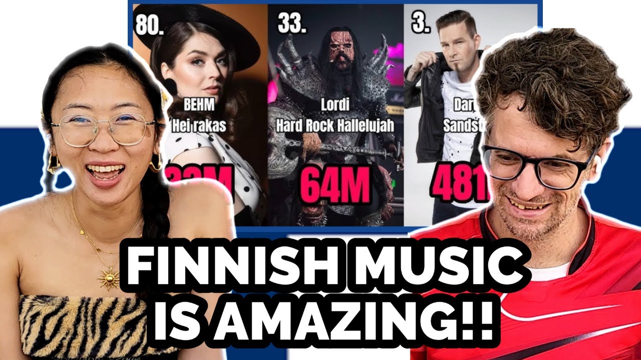 IN ENGLISH & FINNISH! Reaction to Top 100 GREATEST FINNISH SONGS Of All Time (on Spotify)