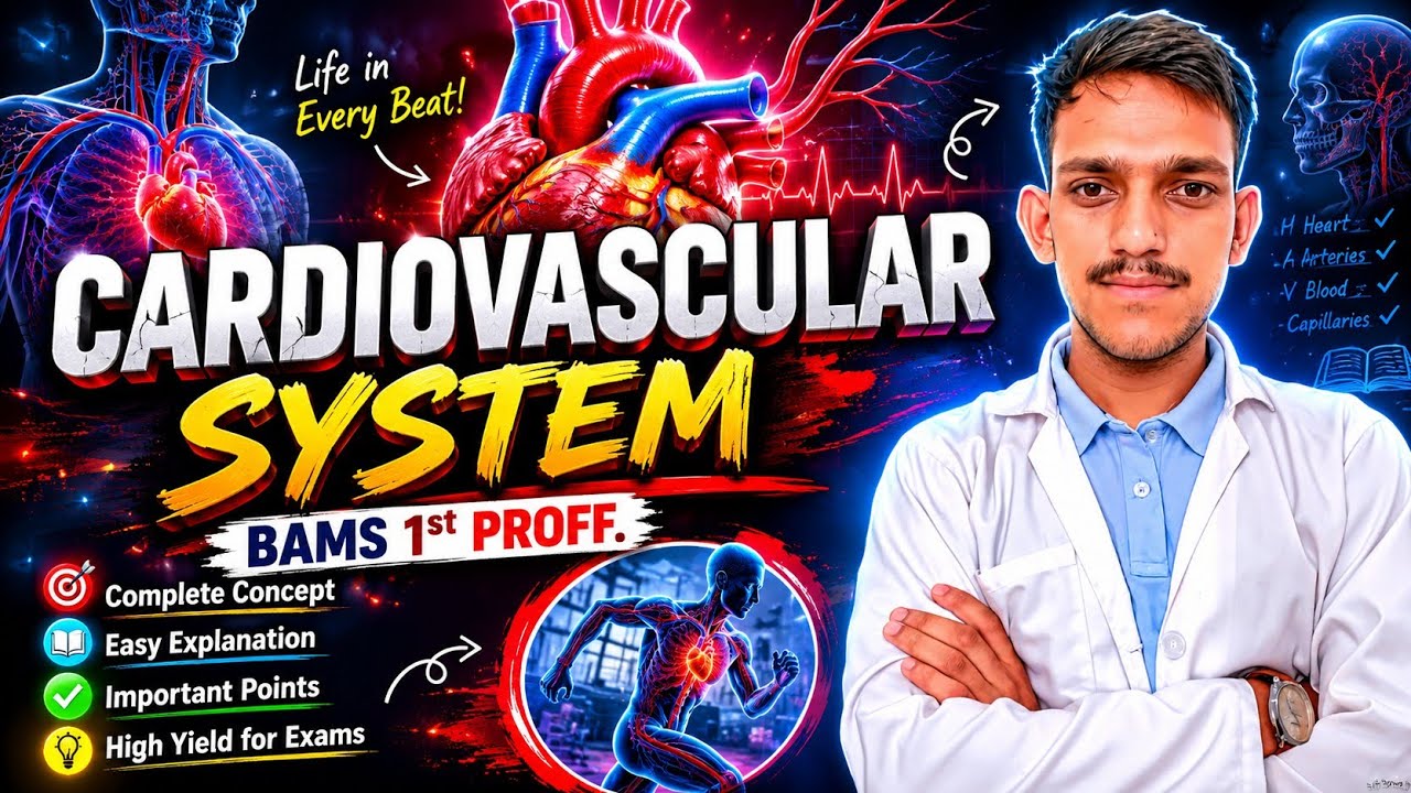 Cardiovascular System | Modern Physiology | BAMS 1st Year | One Shot Lecture | Doctor Study Point |