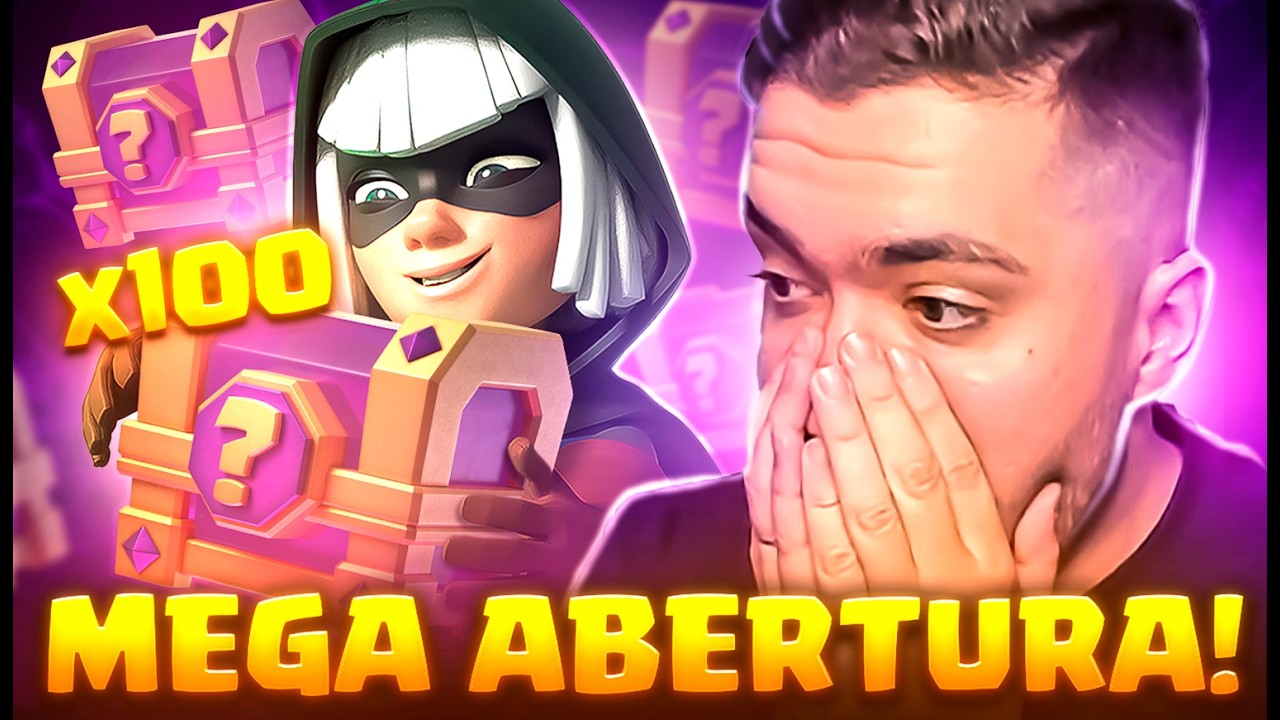 ABRI MAIS DE 100 BA&Uacute;S DA SORTE NO CLASH ROYALE E VALEU A PENA?!