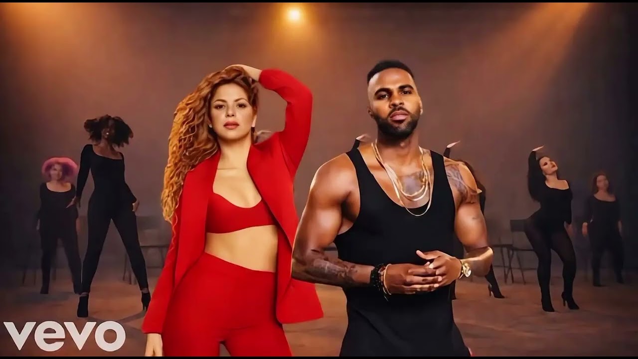 Shakira ft. Jason Derulo - Fall In Love ( Original Lyrics Music Video 2026 )