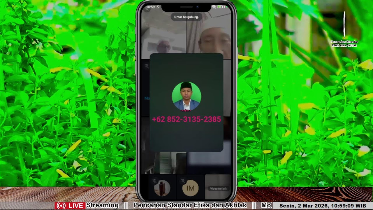 Live Streaming Pencarian Standar Etika dan Akhlak Senin 02 Maret 2026 (Halaman)