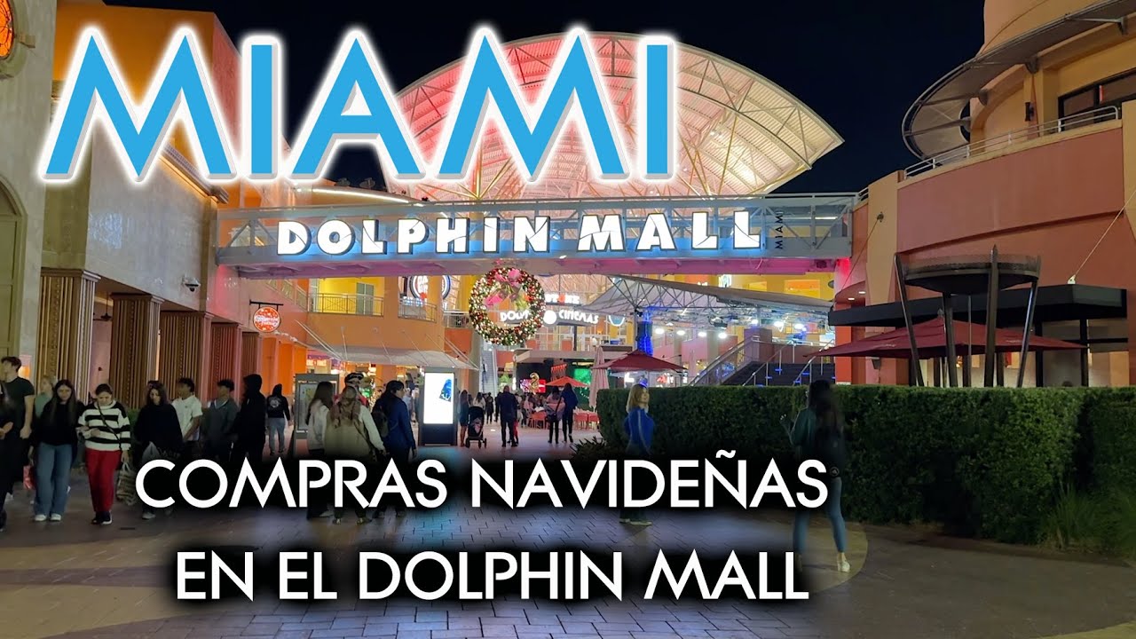 MIAMI: ¡La locura de las compras de Navidad en el Dolphin Mall!