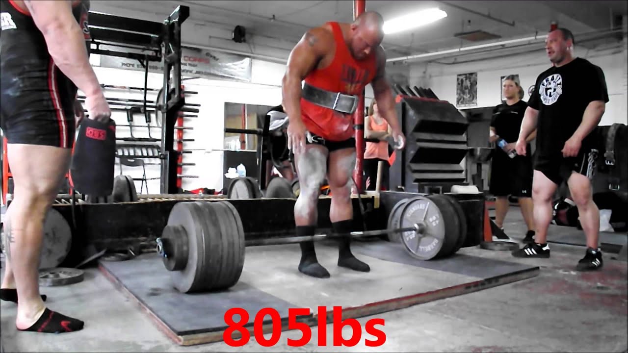 Eric Lilliebridge 855lbs Raw Deadlift 4-19-14