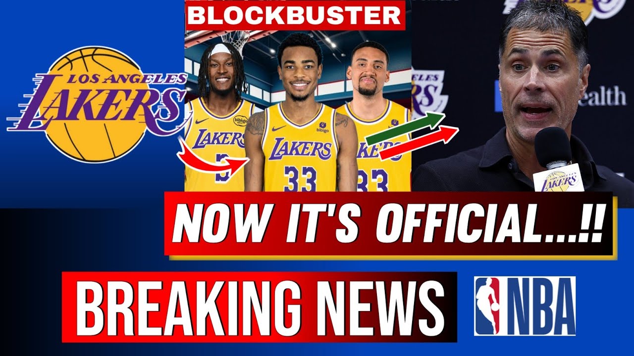 Lakers Breaking News: Claxton Trade Bombshell, Turner Blockbuster Rumors & Draft Surprise!