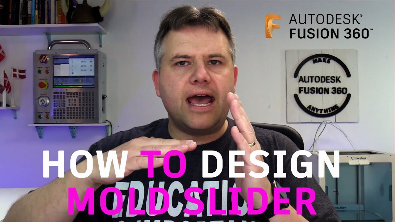 Fusion 360 &mdash; How To Design Mold Slider &mdash; Ask LarsLive