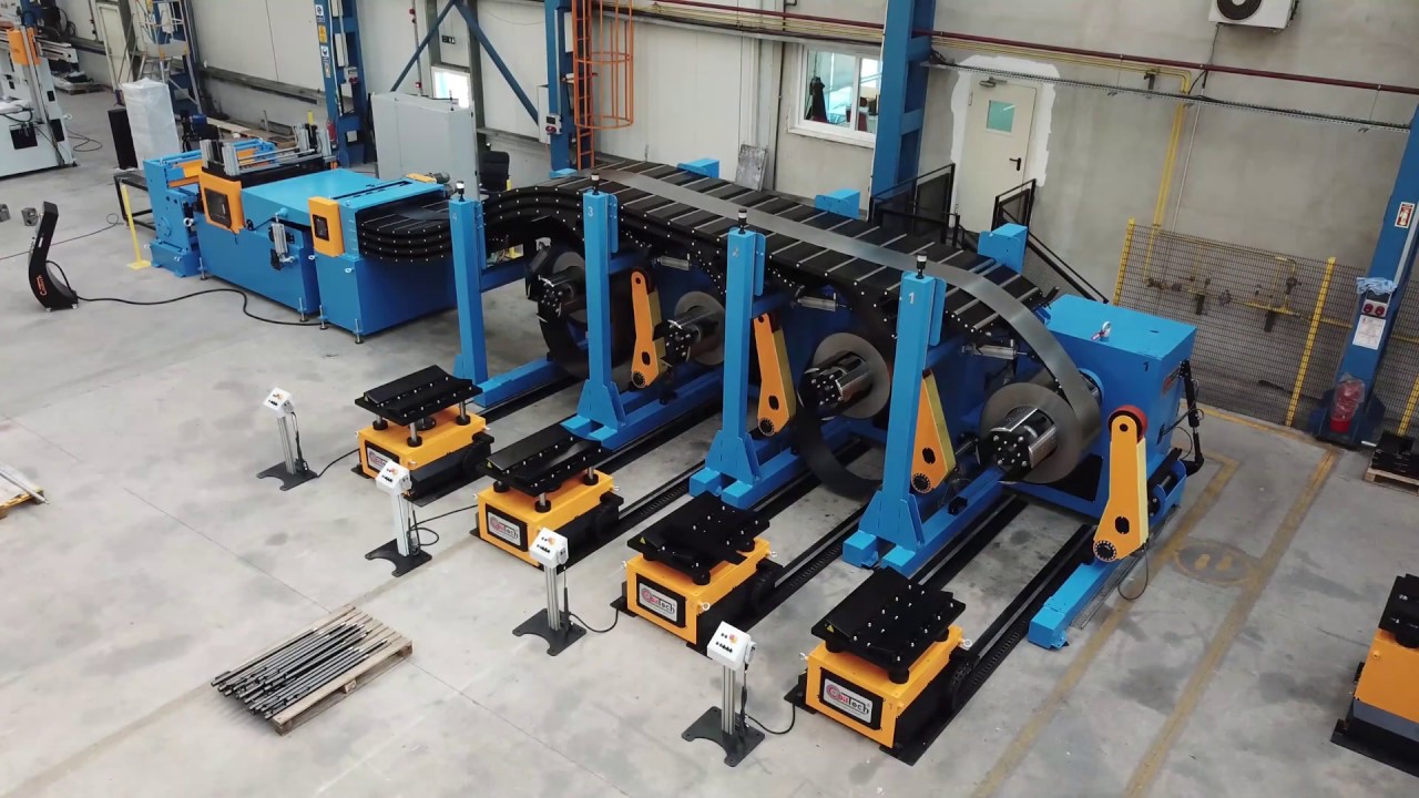 COILTECH | Multiple Decoiling Cut to Length Line