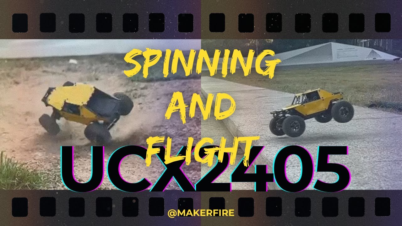 [Makerfire RC] UCX2405 Pro: Off-Road Performance on the Grass 