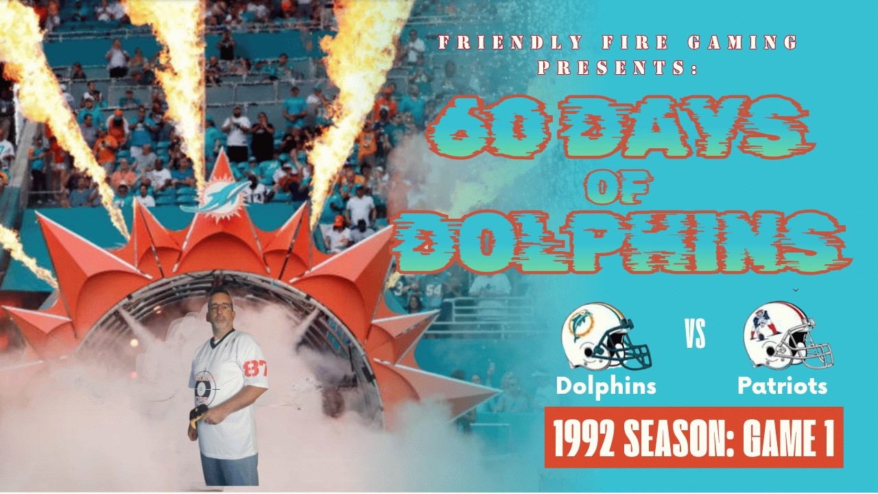 60 Days of Dolphins: 1992 Season, Game 21 v N.E