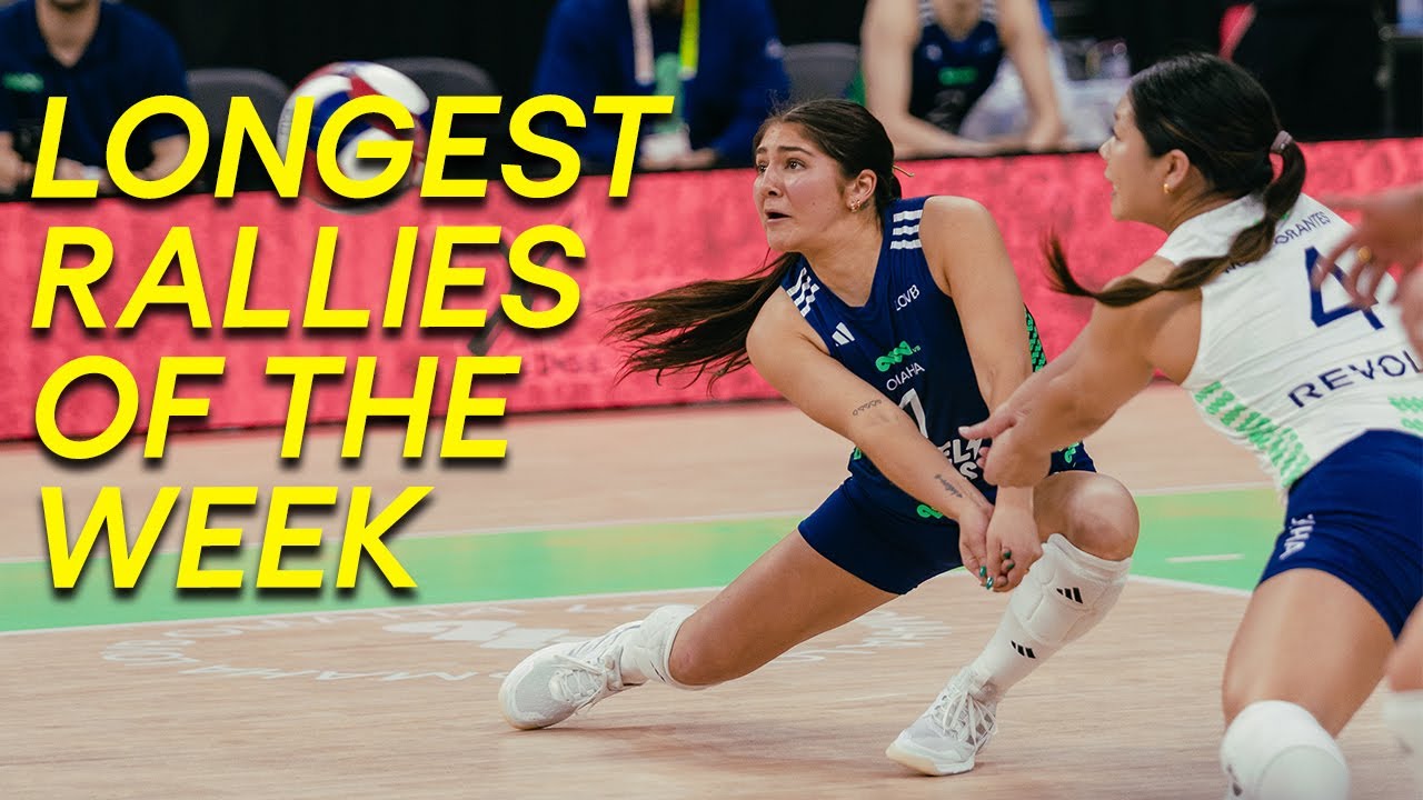 Top 6 Longest Rallies of Week 11 | Non-Stop Volleyball! 🏐🔥