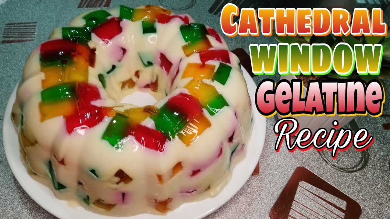 Cathedral Window Gelatine Recipe