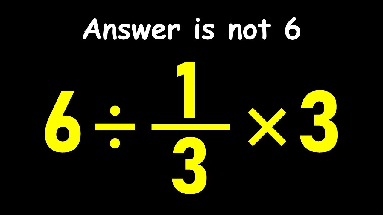 Most People Get This Math Question Wrong!