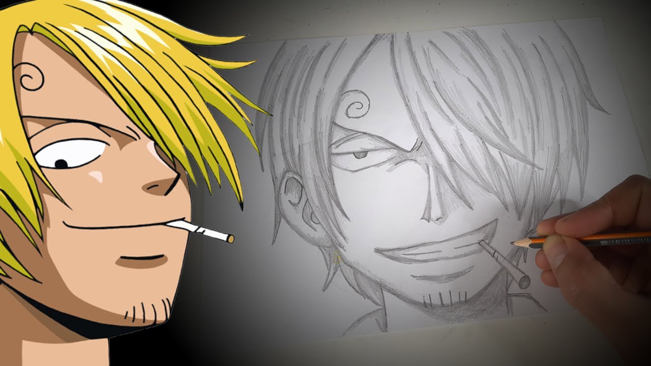 COMO DESENHAR O SANJI DE ONE PIECE