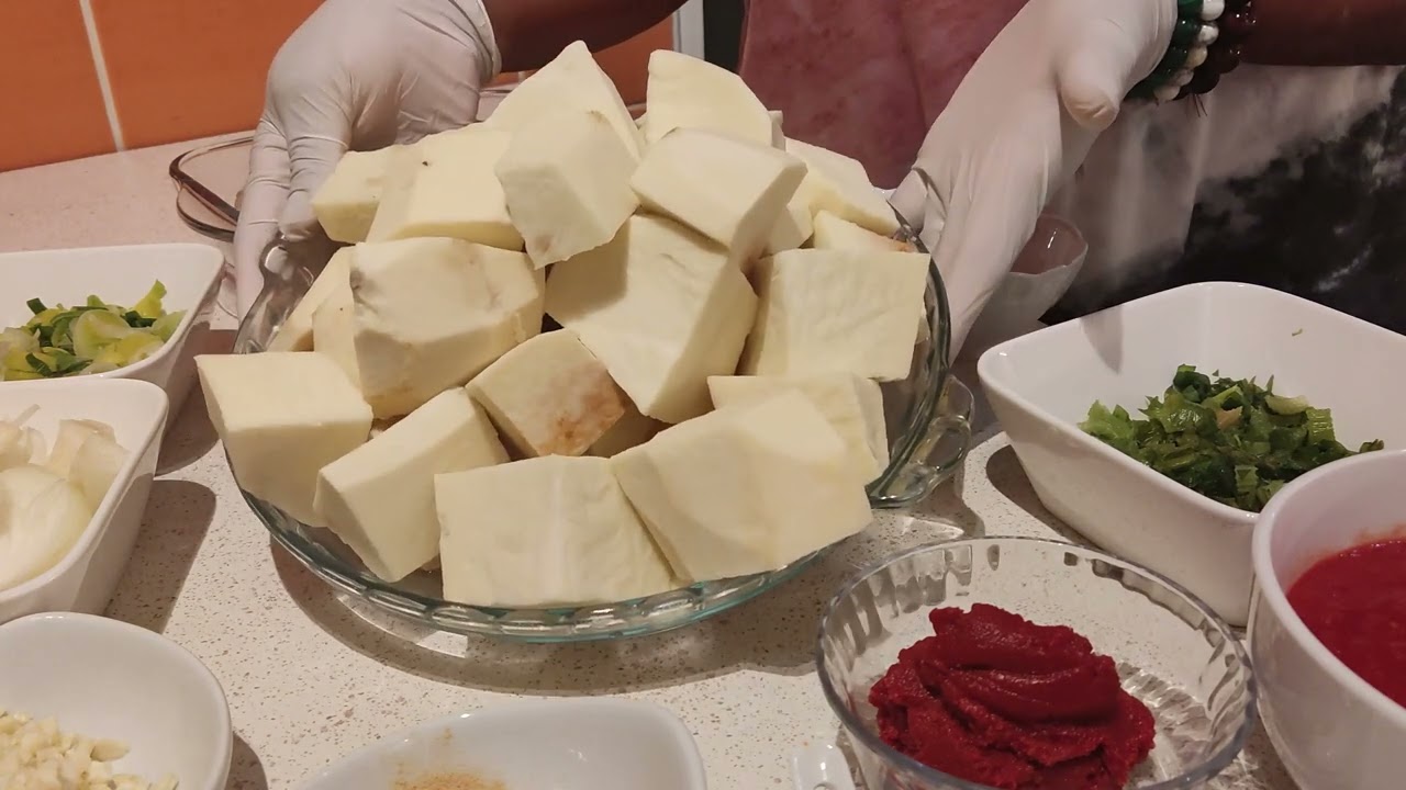 Recette de Ragoût d'igname