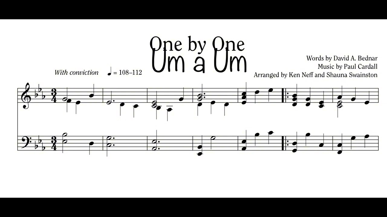 Um a Um | Música SUD ❤️3Néfi 11 e 17