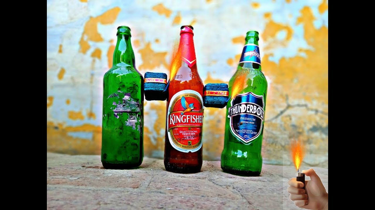 Beer Bottle vs Sutli bomb || firecracker Experiment 2019/glass/AK Crazy Experiments