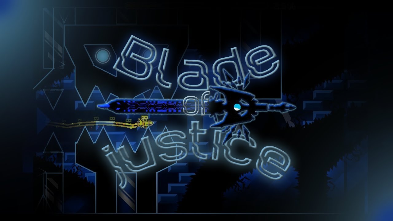 разбор и прохождение blade of justice #geometrydash #gd #гд #gaming #games