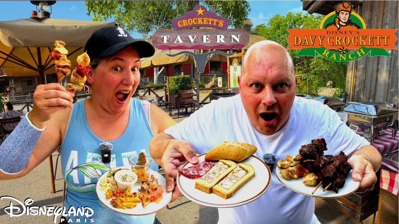 ON FETE MON ANNIVERSAIRE AU RESTAURANT CROCKETT'S TAVERN A DISNEYLAND PARIS