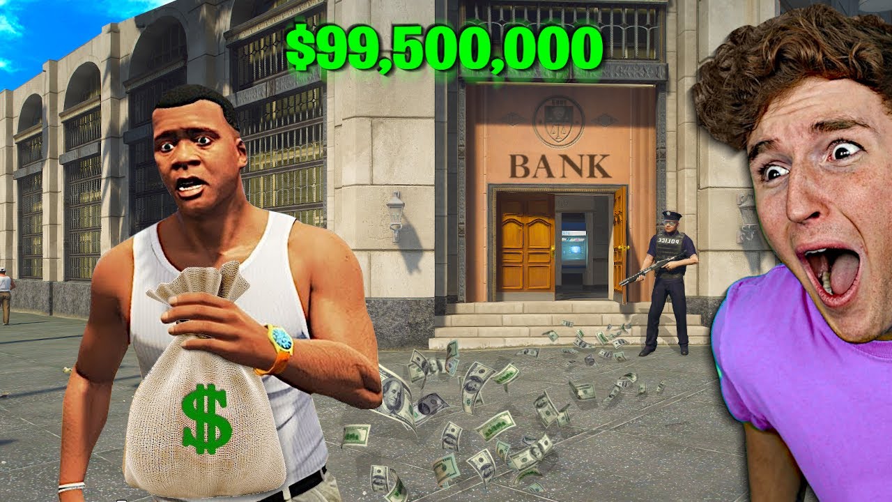 Ограбление МЕГАбанка в GTA 5.. (Модификации)