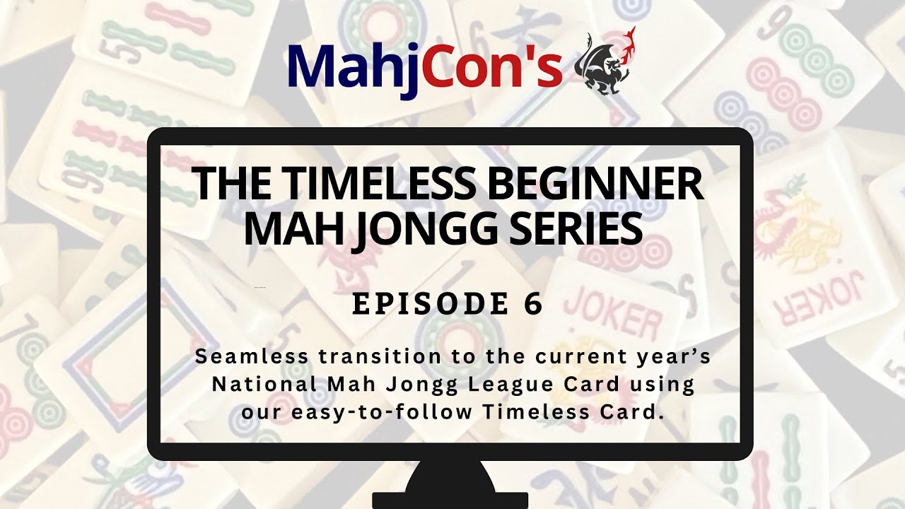 Episode 6: Game Setup, Mixing the Tiles, Building the Walls | Learn American Mah Jongg, Mahjong