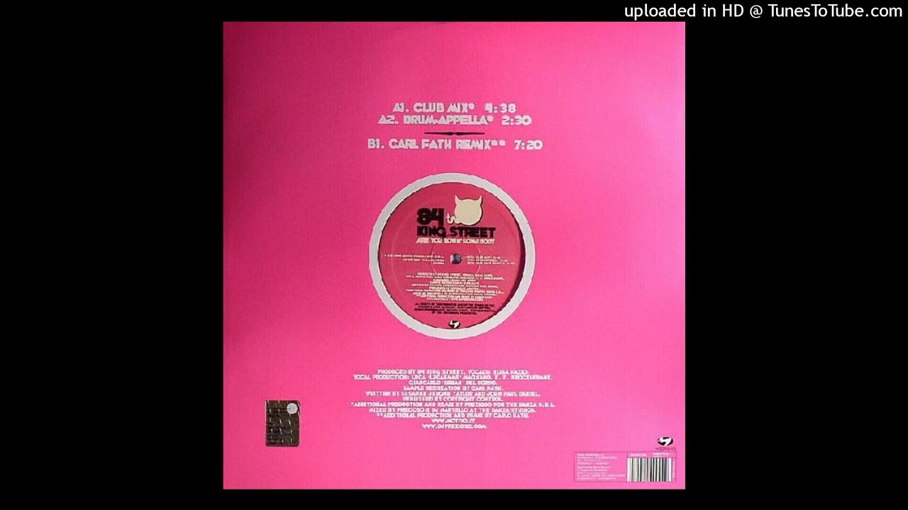84 King Street - Are You Lovin` Somebody (Club Mix) (House) 2006 Vinyl 12