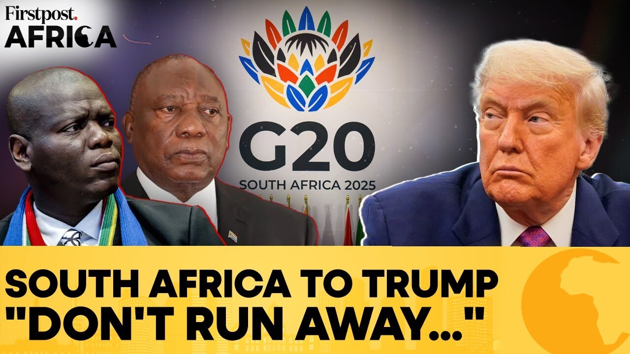 Южная Африка отвечает на бойкот Трампом саммита G20 | Firstpost Africa | N18G