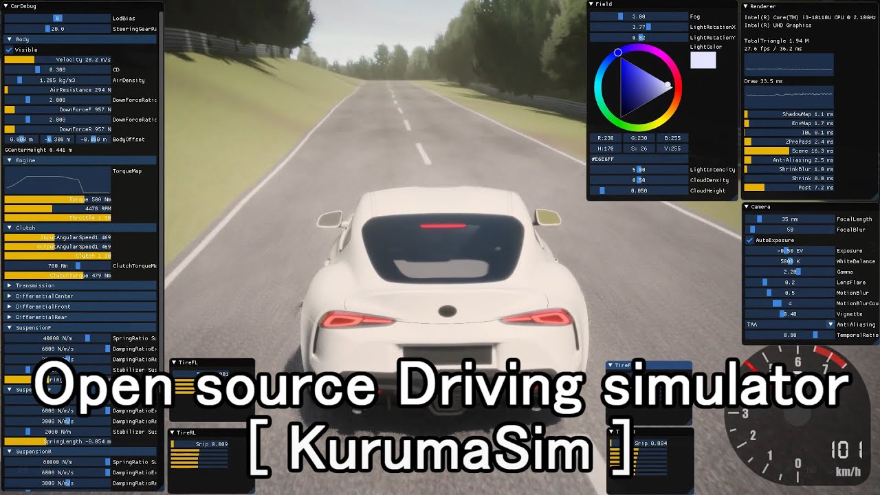 Open Source Driving Simulator 