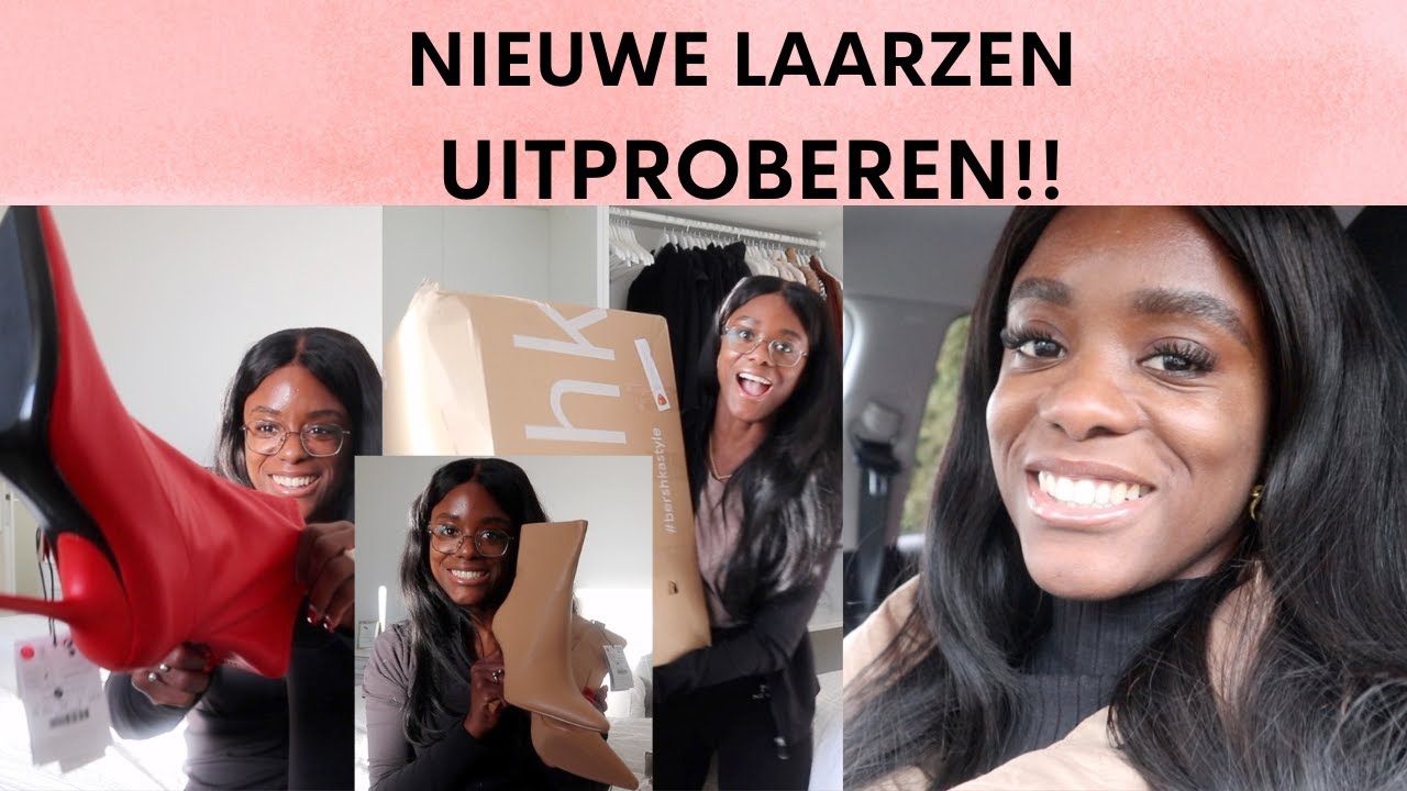 NIEUWE LAARZEN UITPROBEREN!!! | GwennsVLOG 243