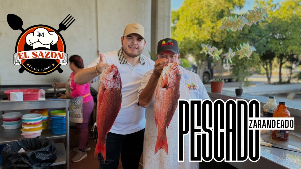 ASÍ SE HACE EL VERDADERO PESCADO ZARANDEADO | EN LA PLAYA EL MAVIRI SINALOA🐟