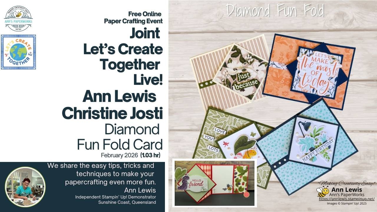 Let's Create Together Live with Christine and Ann