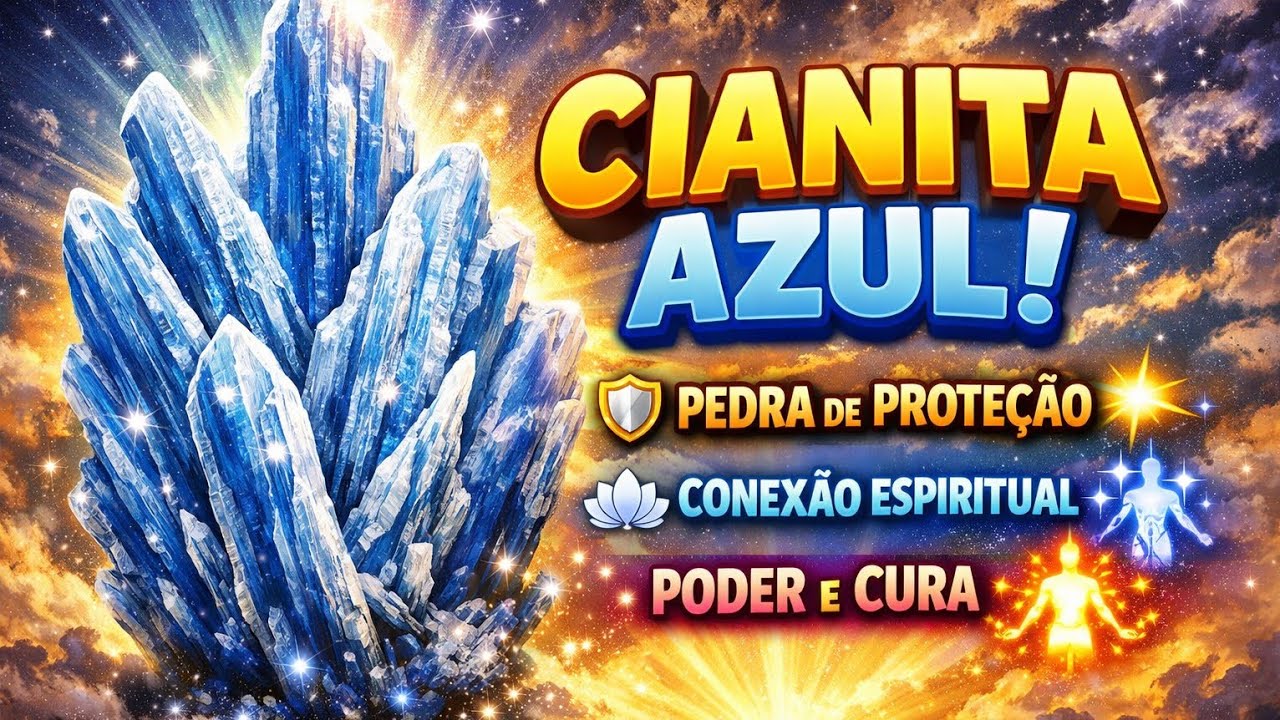 Conheça o poder da cianita azul ...