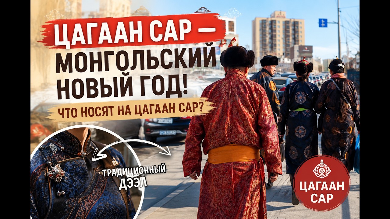 Цагаан Сар — монгольский Новый год! Что носят на Цагаан Сар? #ЦагаанСар #TsagaanSar #Culture