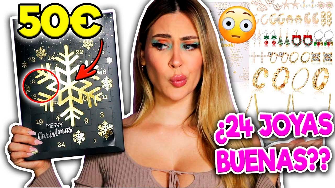 💲50 😱 PROBANDO EL CALENDARIO DE ADVIENTO DE JOYERÍA DE SIX | enjoyada hasta las trancas...