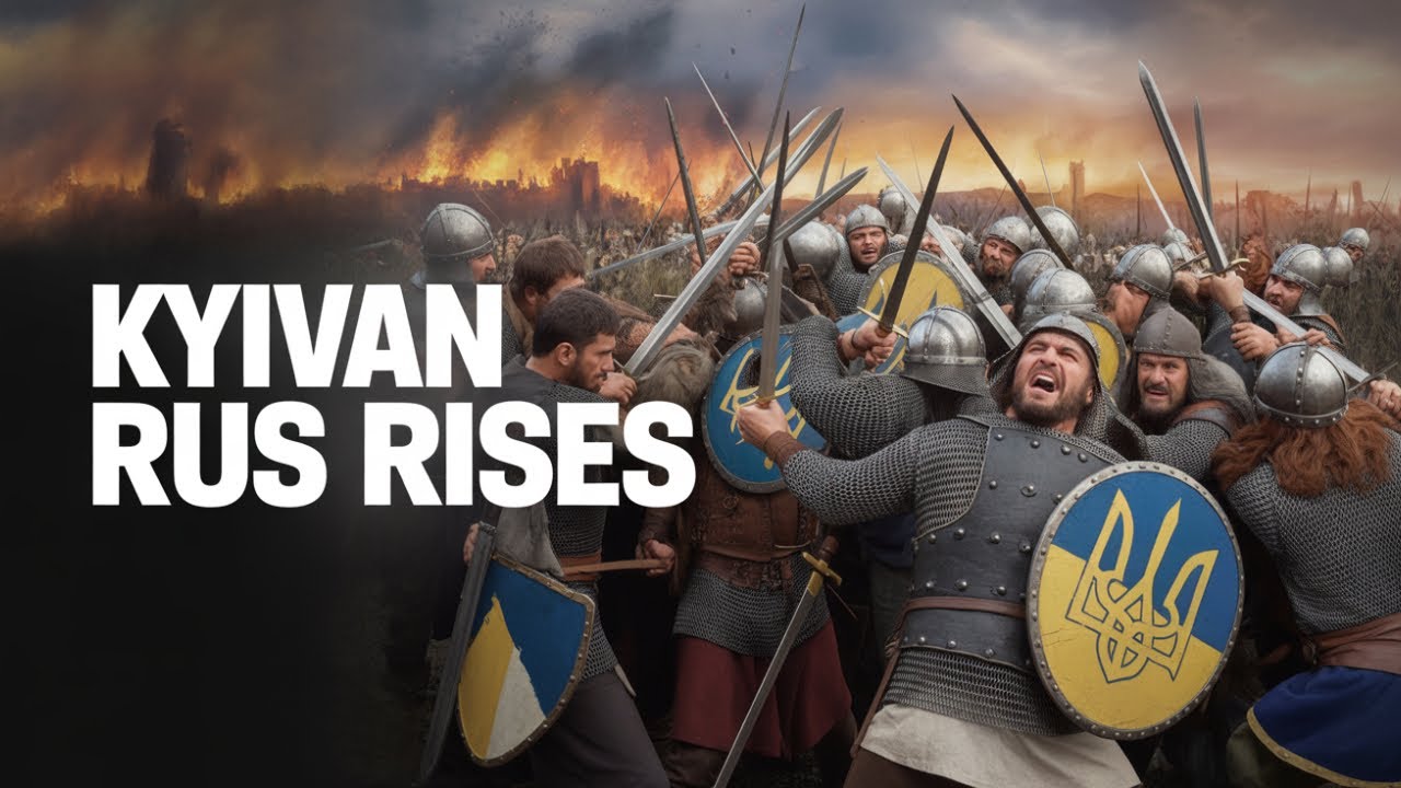 History of Ukraine Ep.13: Vladimir the Great – Brotherly War & the Rise of Kyivan Rus | 3-Min Doc